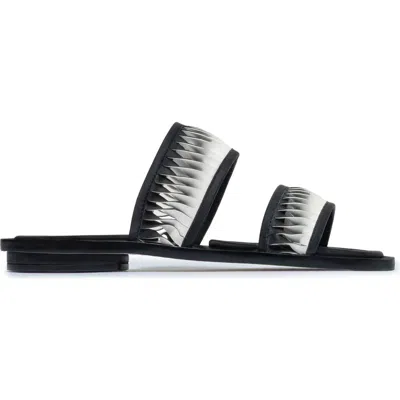 Bernardo 1946 Footwear Andorra Flat Sandal In Black