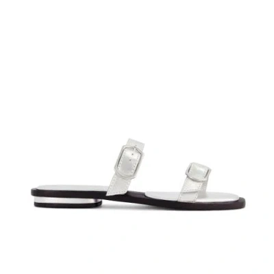 Bernardo 1946 Footwear Arta Sandal In Light Silver