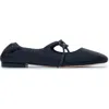 Bernardo 1946 Footwear Court Ballet Flat In Black