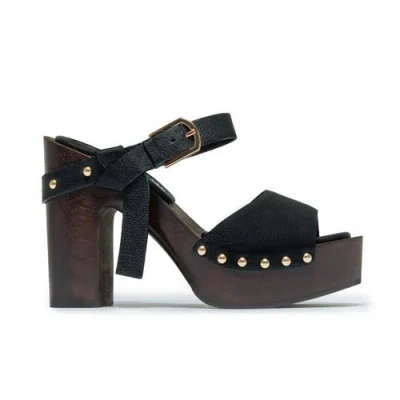 Bernardo 1946 Footwear Luxor Platform Clog In Black
