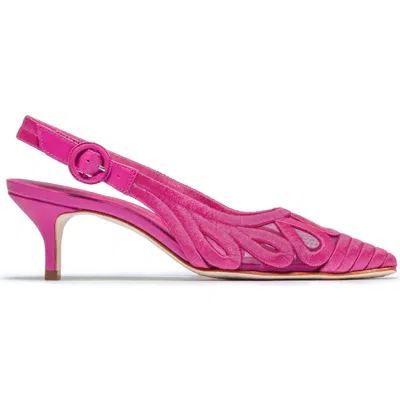 Bernardo 1946 Footwear Madinah Slingback Pump In Pink