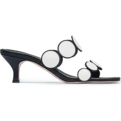 Bernardo 1946 Footwear Prya Kitten Heel Sandal In Black
