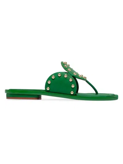Bernardo 1946 Women's Agartha Thong Sandals In Green