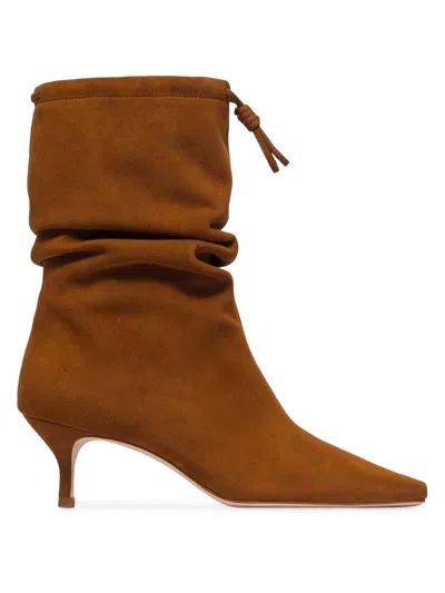 Bernardo 1946 Women's Mazzi Booties In Caramel