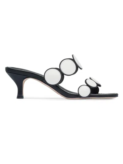 Bernardo 1946 Women's Prya Kitten Heel Sandals In Black