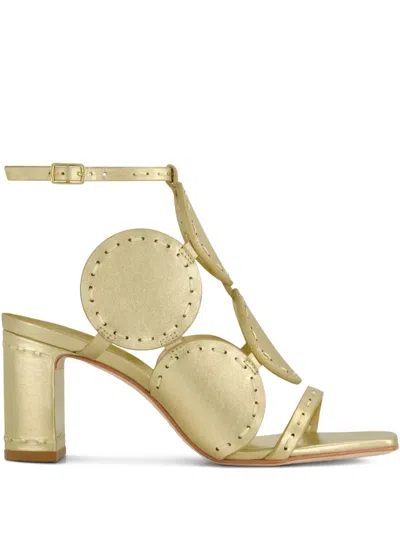 Bernardo 75mm New Moon Circular-embellished Sandals