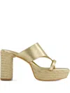 Bernardo 95mm Tera Espadrille Platform Sandals