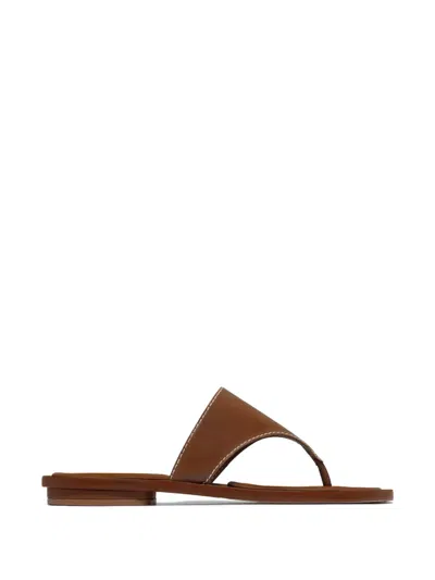 Bernardo Agora Sandalen Mit Ziernaht In Brown