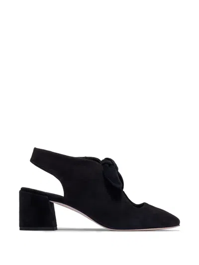 Bernardo Angelina Bow-detail Slingback Pumps In Black