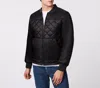 Bernardo Apex Quilted Bomber In Black
