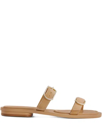 Bernardo Arta Double-buckle Flat Sandals
