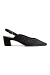 Bernardo Athena Slingback Heels In Black