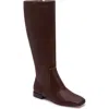 Bernardo Barnes Knee High Boot In Dark Chocolate Parafin Pull Up