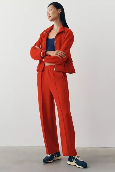 Bernardo Barrel Sweatpants In Red