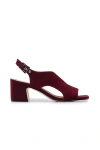 Bernardo Bedford Mid Heel Sandals In Red