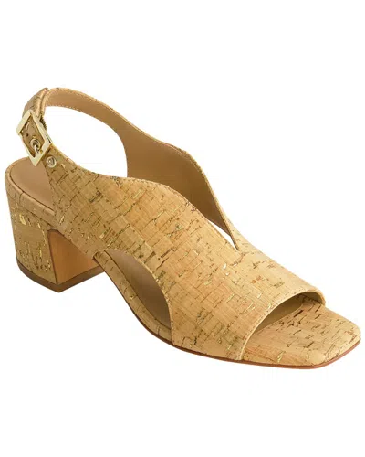 Bernardo Bedford Leather Sandal In Brown