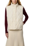 Bernardo Beekman Quilted Puffer Vest In Neutral