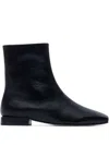 Bernardo Belfast Leather Ankle Booties In Black