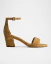 Bernardo Bowie Cork Ankle-strap Sandals In Cork