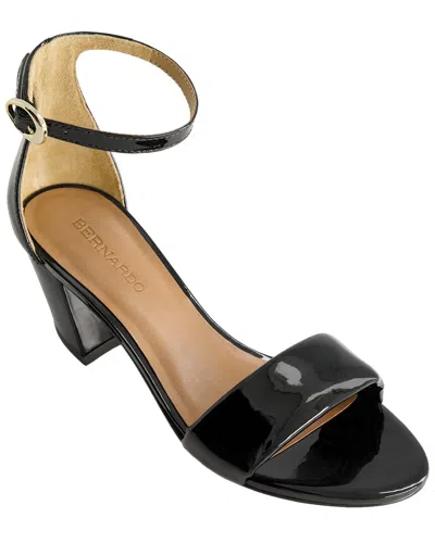 Bernardo Bowie Patent Sandal In Black