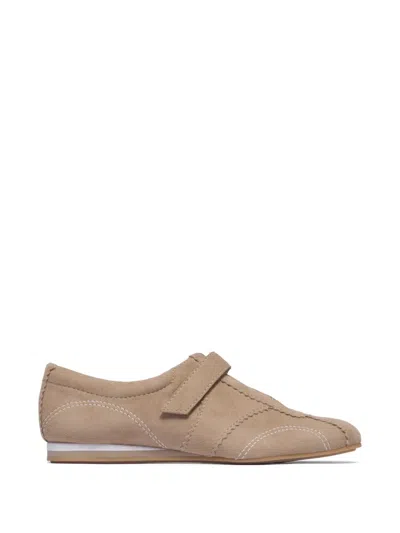 Bernardo Bozana Mary Jane Ballerina Sneakers In Brown