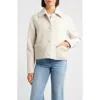 Bernardo Brushed Short Jacket In Gray