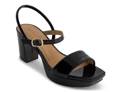 Bernardo Canto Platform Sandal In Black