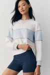Bernardo Cinched Sweatshirt In Ivory