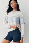 Bernardo Cinched Sweatshirt In Multi