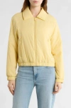 Bernardo Cloud Bomber Jacket In Yellow