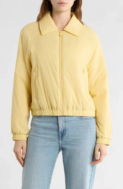 Bernardo Cloud Bomber Jacket In Yellow