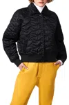 Bernardo Collared Bomber Jacket In Multi