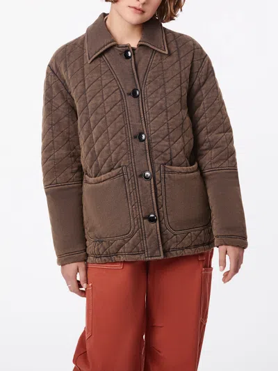 Bernardo Cotton Quilted Jacket In Black