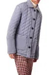 Bernardo Cotton Quilted Jacket In Multi