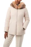 Bernardo Darted Puffer In Beige