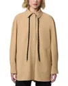 Bernardo Effortless Oversized Shirt In Neutral