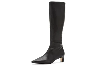 Bernardo Eliza Women's Boots Dark Chocolate: 7 M, Leather In Black