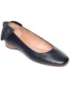 Bernardo Eloise Leather Flat In Black