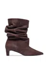 Bernardo Etta Pointed-toe Boots In Brown