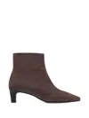 Bernardo 50mm Everett Leather Ankle Booties In Brown