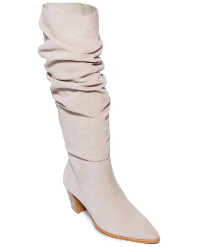 Bernardo Fallone Suede Boot In Grey