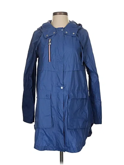 Pre-owned Bernardo Fashions Raincoat In Blue