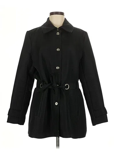 Pre-owned Bernardo Fashions Trenchcoat In Black