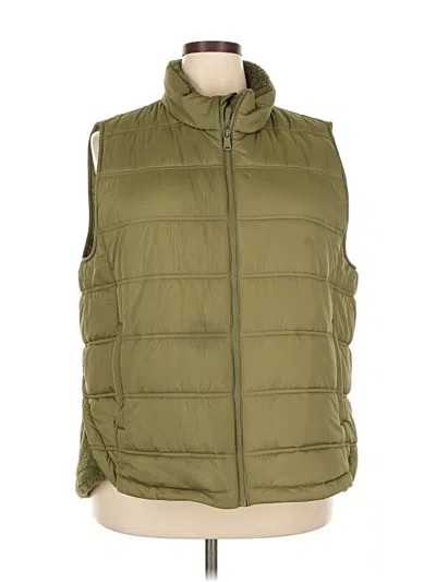 Pre-owned Bernardo Fashions Vest In Green
