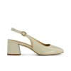 Bernardo Footwear Alexia Slingback Pump In Eggshell