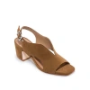 Bernardo Footwear Bedford Mid Heel Sandal In Safari