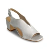 Bernardo Footwear Bedford Mid Heel Sandal In Silver