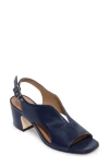 Bernardo Footwear Bedford Mid Heel Sandal In Dark Navy