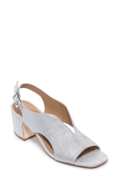 Bernardo Bedford Slingback Pump In Silver
