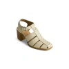 Bernardo Footwear Belmont Heeled Fisherman Sandal In Eggshell
